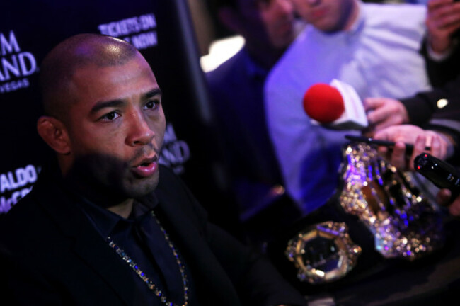 Sport - UFC - Jose Aldo and Conor McGregor Press Conference - Dublin Convention Centre