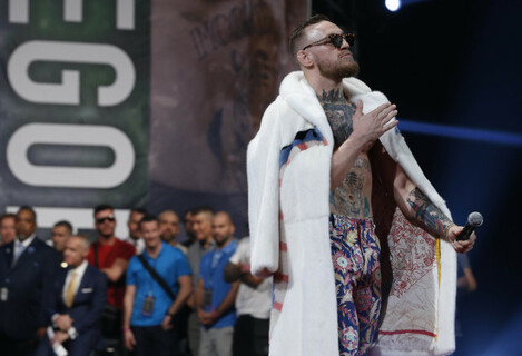 Conor mcgregor outlet gucci mink jacket