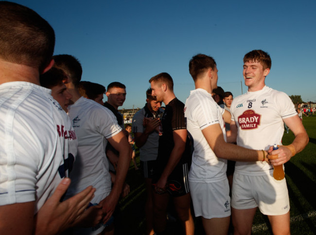 Pascal Connell and Kevin Feely celebrate