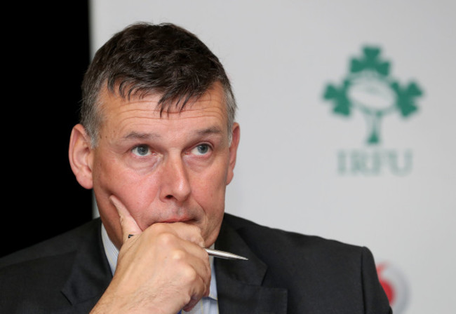 IRFU Chief Executive Philip Browne