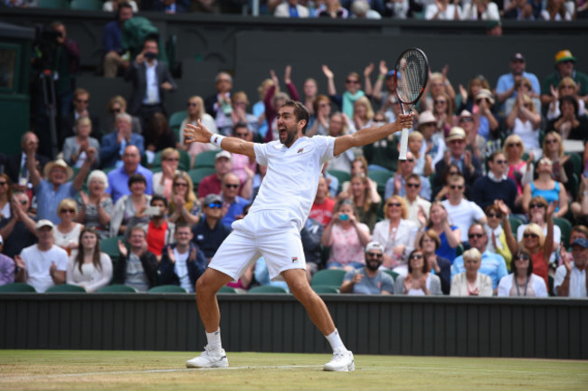 Wimbledon - Men's Semi Final Round Match