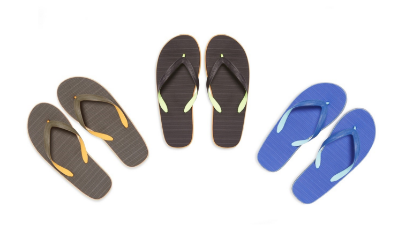 primark black flip flops