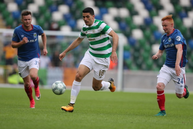 Linfield v Celtic - UEFA Champions League Qualifying - Second Round - First Leg - Windsor Park