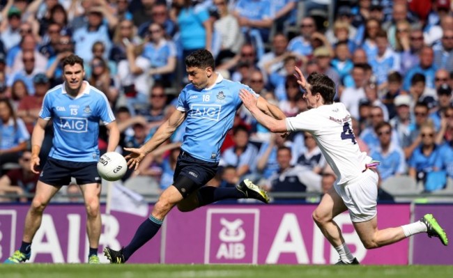 Bernard Brogan with Ollie Lyons