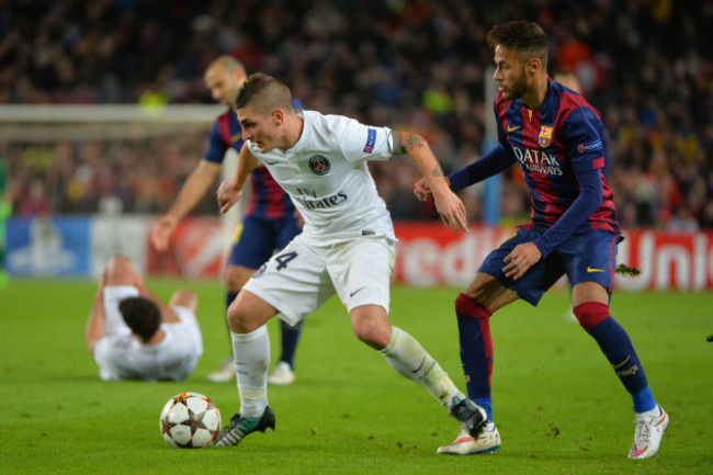 UEFA Champions League - Barcelona Vs PSG