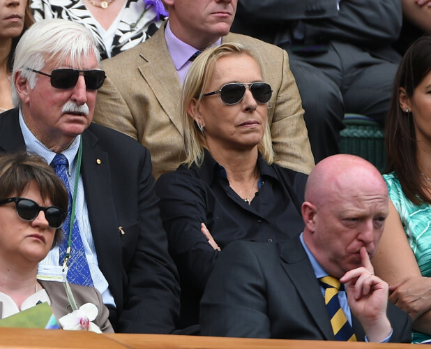 Piers explained what it means to be a 'champion' to Martina