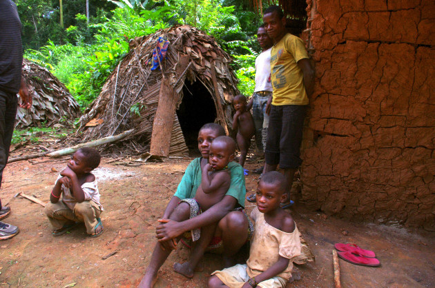 The Baka people in Cameroon