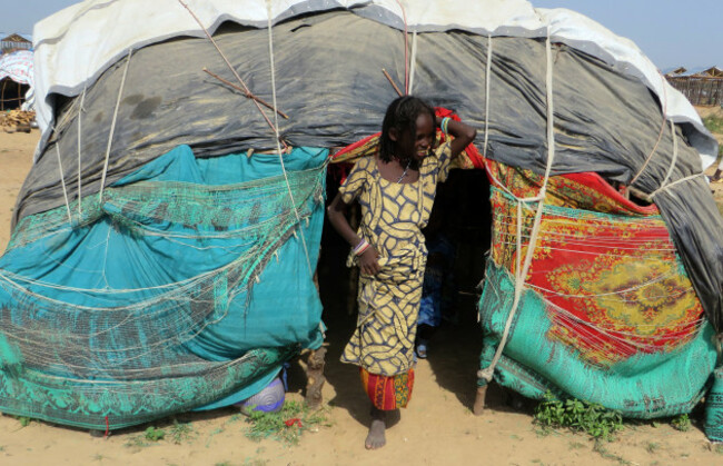 Refugee camp in Nigeria