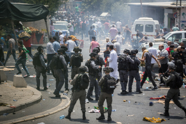 MIDEAST-JERUSALEM-CLASHES