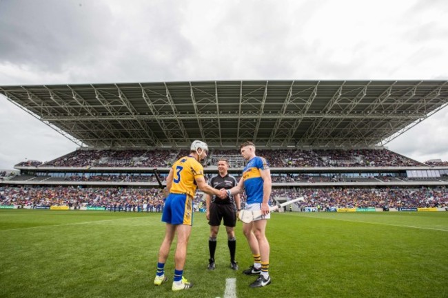 Colm Lyons with Patrick O'Connor and Padraic Maher