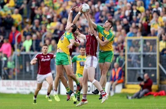 Paul Conroy and Thomas Flynn with Jason McGee and Michael Murphy