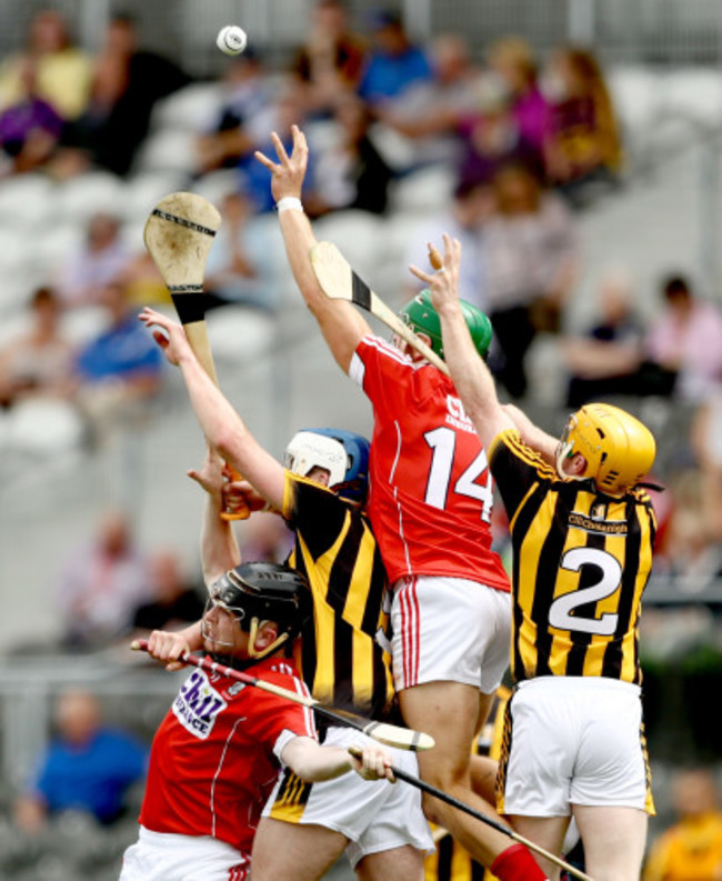 Nicky Kelly and Willie Leahy with David Prendergast and Niall Doherty