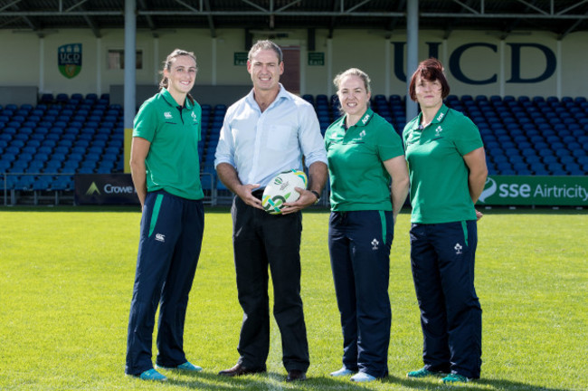 Hannah Tyrrell, Tom Tierney, Niamh Briggs and Lindsay Peat