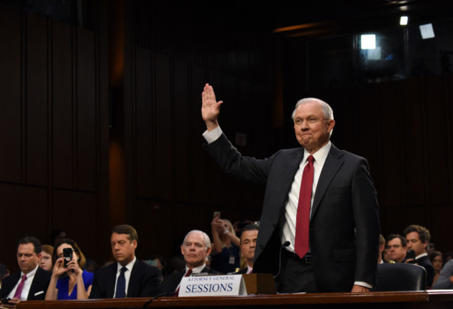 U.S.-WASHINGTON D.C.-ATTORNEY GENERAL-JEFF SESSIONS-HEARING