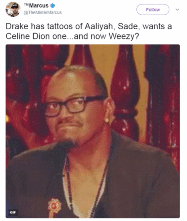 drake tatto