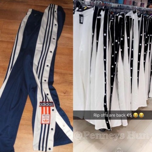 Penneys are selling 90sinspired rip off tracksuit bottoms for €5 to