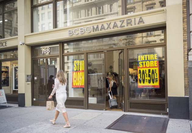 NY: BCBG Max Azria Group store closing