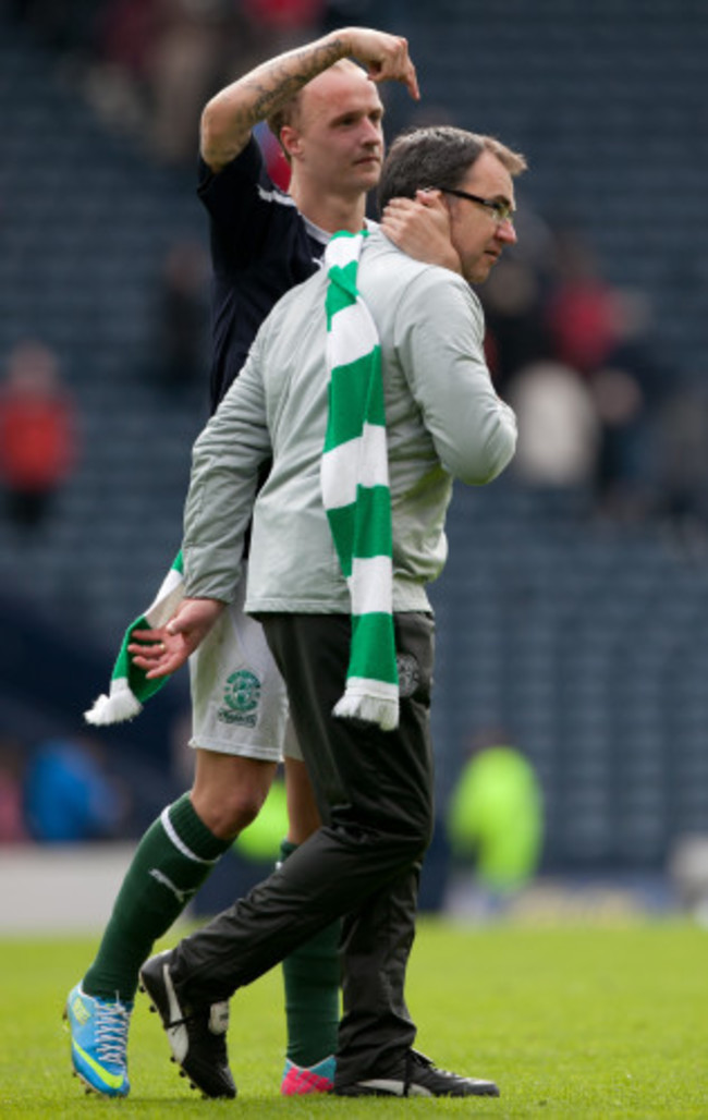 Soccer - Scottish Cup - Semi Final - Hibernian v Falkirk - Hampden Park