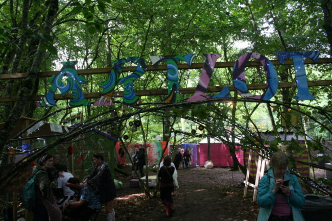 The ArtLot Area at Electric Picnic