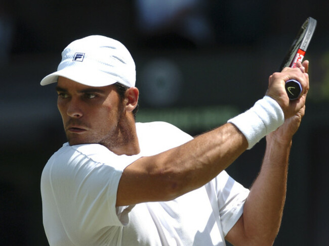 Tennis - Wimbledon Championships 2005 - Men's Second Round - Mark Philippoussis v Marat Safin - All England Club
