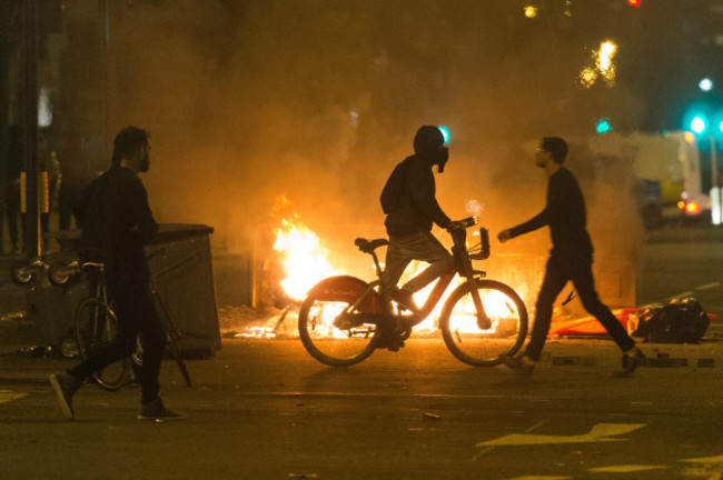 Protesters Clash With Police In London