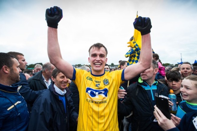 Enda Smith celebrates after the game