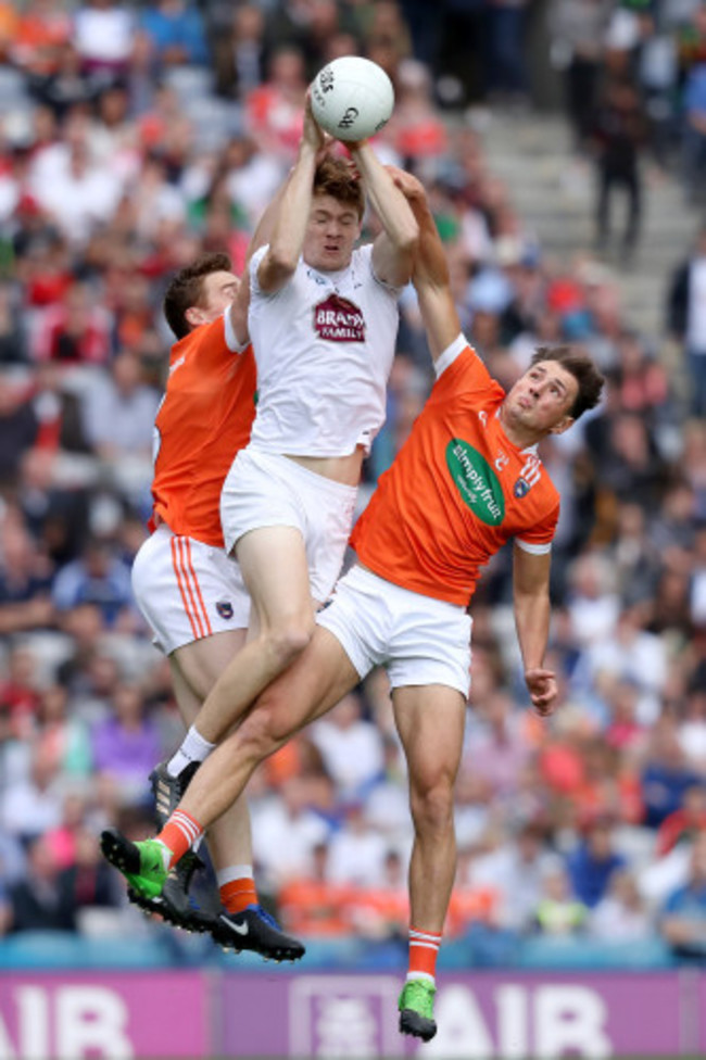 Stephen Sheridan and Charlie Vernon with Kevin Feely