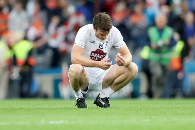 Paddy Brophy  dejected after the game