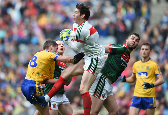 David Clarke, Seamus O'Shea and Colm Boyle wth Fintan Cregg