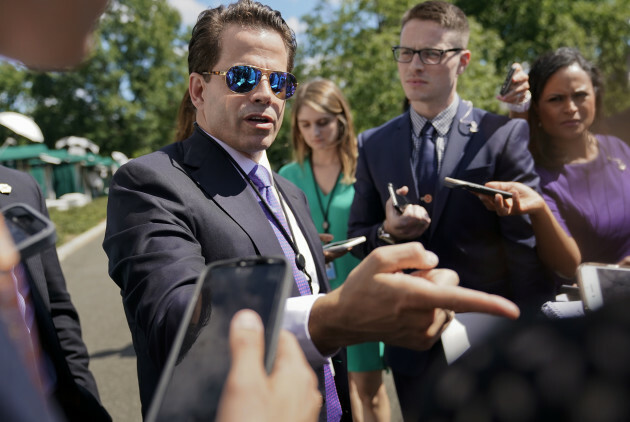 Trump Editing Scaramucci