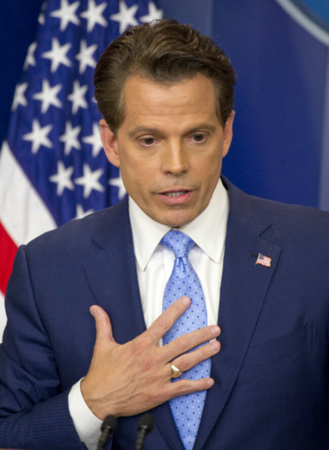 DC: Anthony Scaramucci's First Day