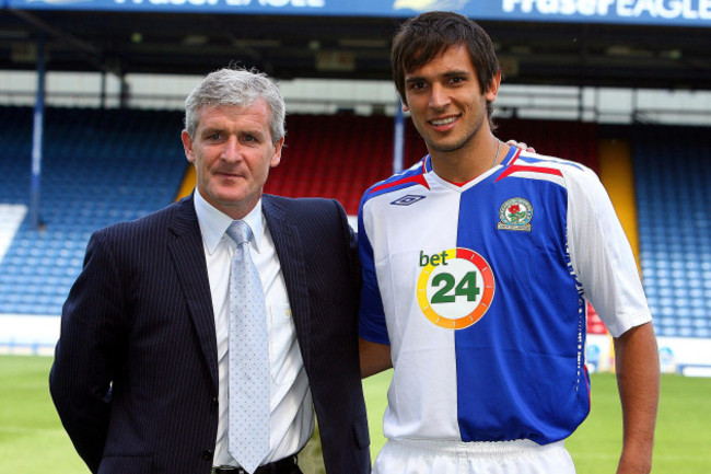 Soccer - Roque Santa Cruz - Press Conference - Ewood Park