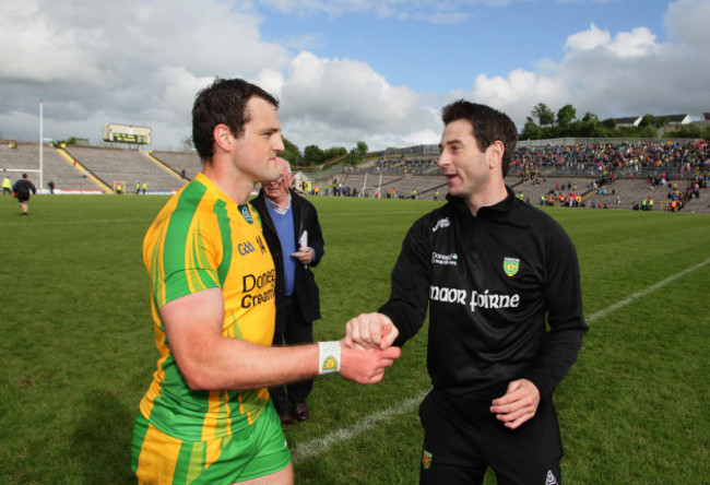 Michael Murphy and Rory Gallagher