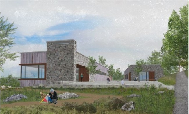 Artists impression of proposed visitors centre (1)