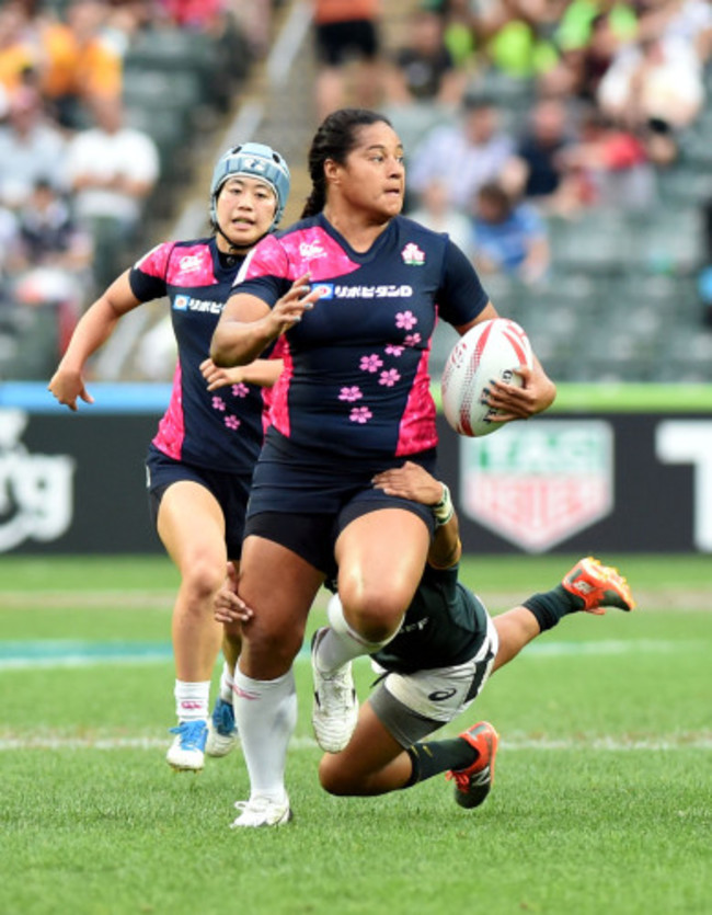 (SP)CHINA-HONG KONG-RUGBY-WOMEN'S SEVENS SERIES-FINAL-JPN VS RSA