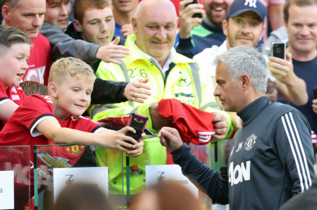 Manchester United v Sampdoria - Pre-Season Friendly - Aviva Stadium