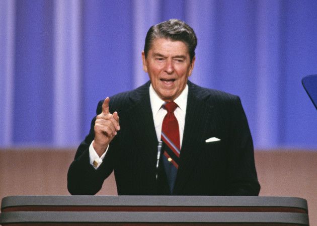 Ronald Reagan Speaks at the 1988 Republican Convention