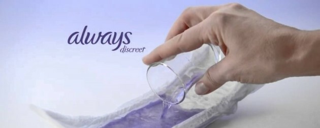 Always-maxi-pad-blue-liquid-ads