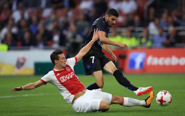 Ajax v Nice - UEFA Champions League - Third Round Qualifying - Second Leg - Amsterdam ArenA