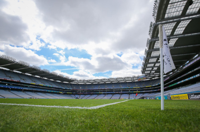 A general view of Croke Park