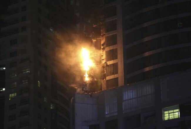 Dubai Tower Fire