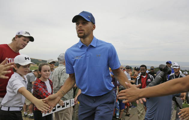 Stephen Curry Golf Debut
