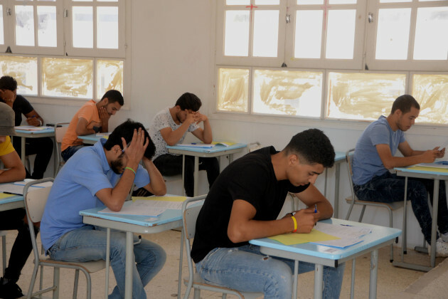 TUNISIA-TUNIS-EDUCATION-EXAM