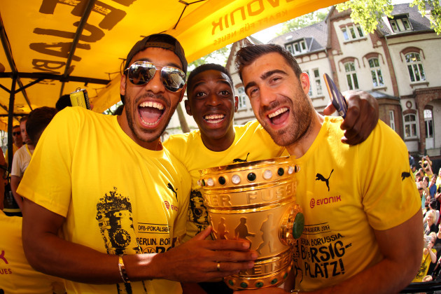 DFB Cup Borussia Dortmund - Parade