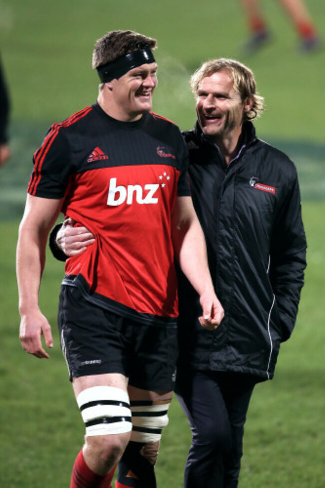 Scott Robertson and Scott Barrett