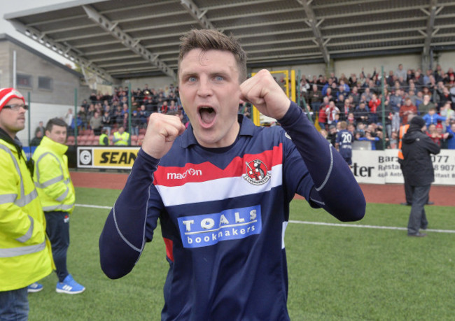 Diarmuid OCarroll celebrates