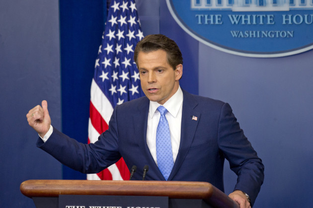 DC: Anthony Scaramucci's First Day
