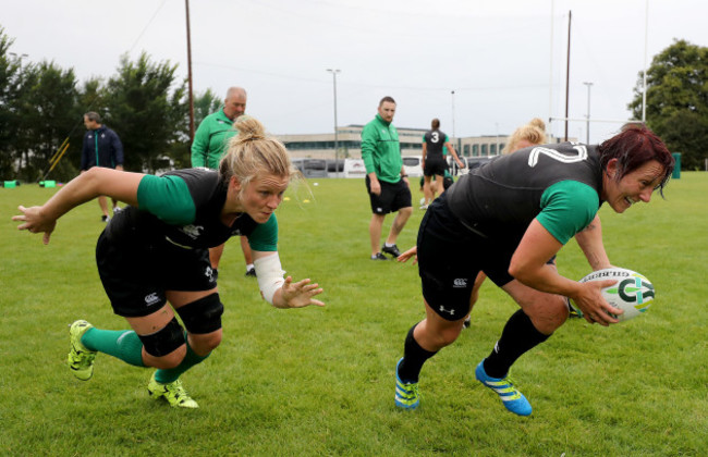 Lindsay Peat, Cliodhna Moloney and Claire Molloy