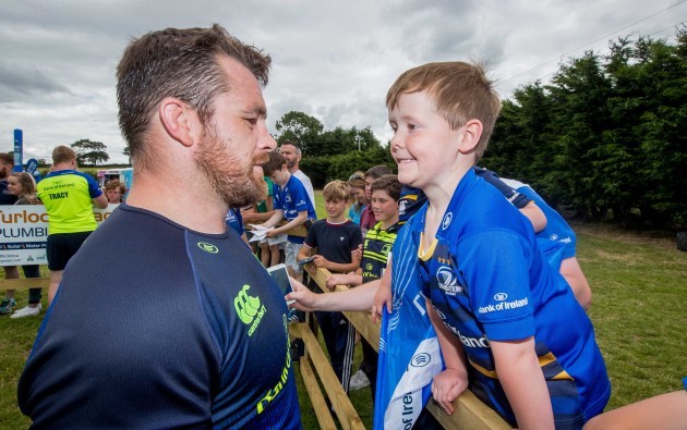 Jack Collins with Cian Healy