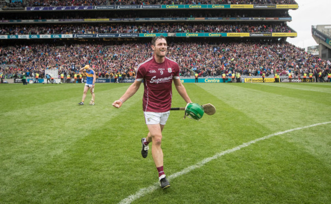 David Burke celebrates